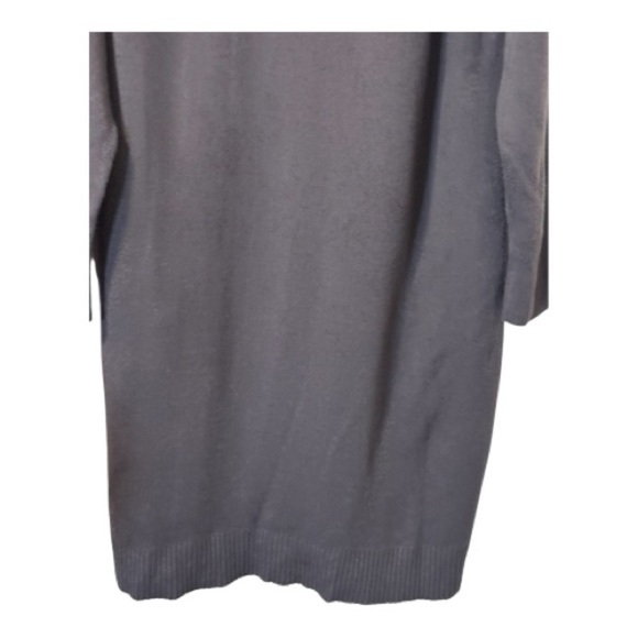 Torrid Plus Size 3X Charcoal Gray Ultra Soft Sweater Dress – Long Sleeve, NWT - Picture 5 of 7